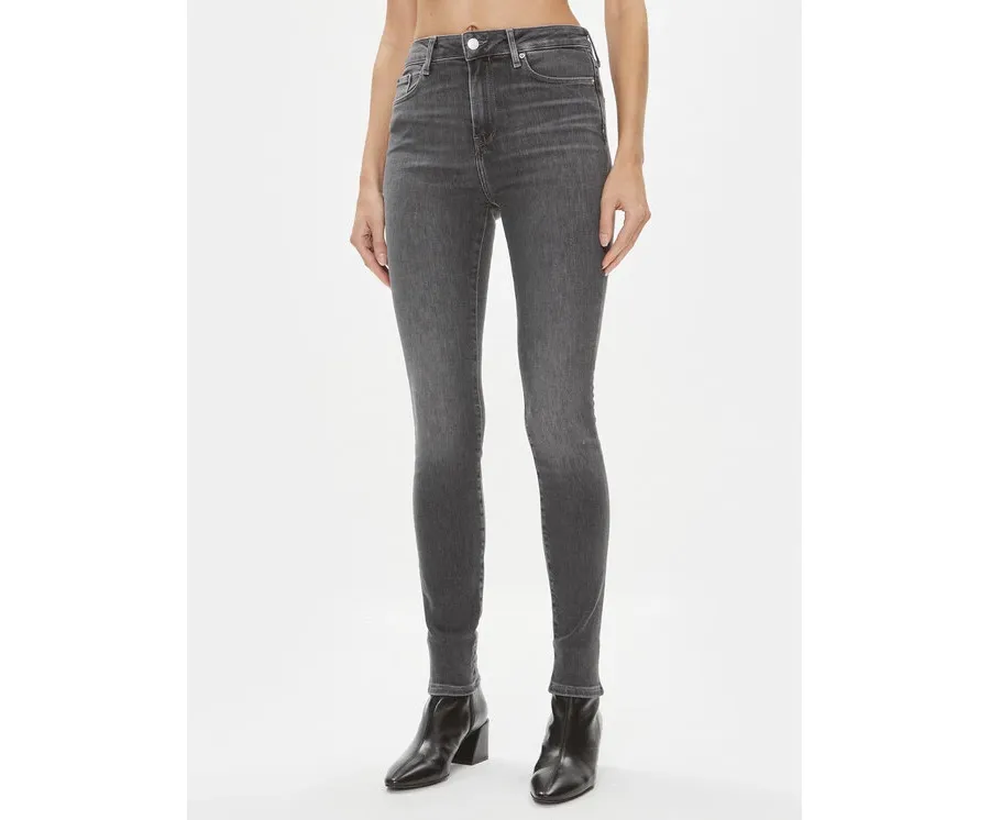 obrazek 1 Tommy Hilfiger Jeansy Harlem WW0WW39608 Szary Skinny Fit