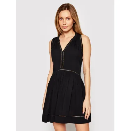 Zdjęcie Seafolly Sukienka letnia Ladder Detail 52931-DR Czarny Relaxed Fit
