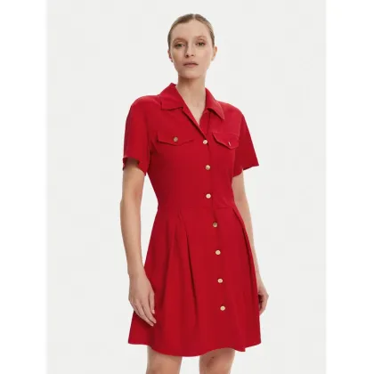 Zdjęcie Tommy Hilfiger Sukienka koszulowa WW0WW45819 Czerwony Regular Fit