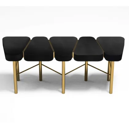 Zdjęcie Czarna wyjątkowa ławka do inspirujących apartamentów – Muranti