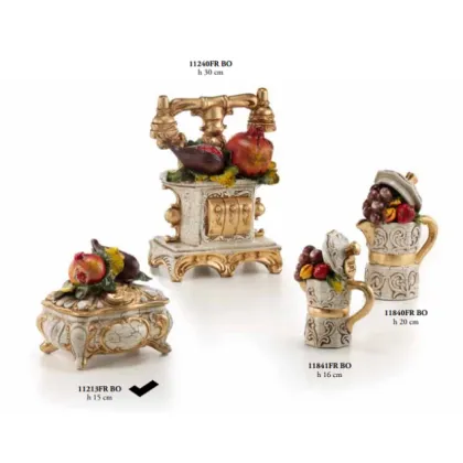 Picture Fruit box - ceramic decoration - Valle d'oro Patchi