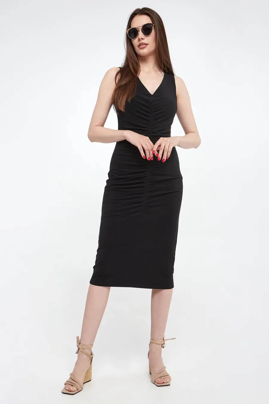 obrazek 1 Sukienka marszczona JOSEPH RIBKOFF Joseph Ribkoff