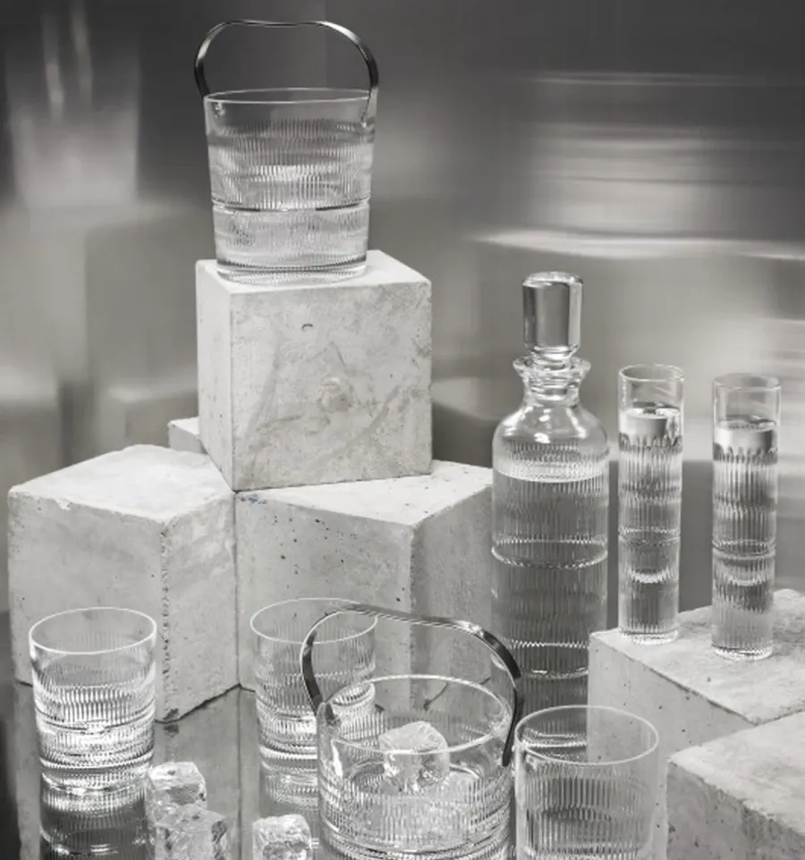 obrazek 2 Designerska szklanka do drinków highball z kryształu z efektownej kolekcji Vendôme - Vista Alegre