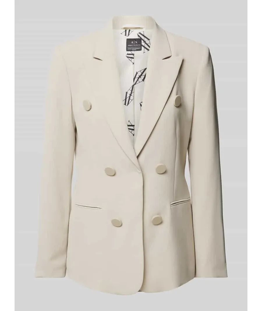 obrazek 1 Marynarka dwurzędowa z lamowanymi kieszeniami