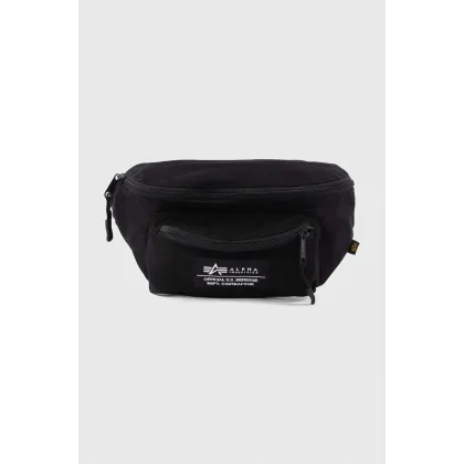 Zdjęcie Alpha Industries nerka Torba Alpha Industries Big Waist Bag 126909 03 kolor czarny 126909.03-CZARNY