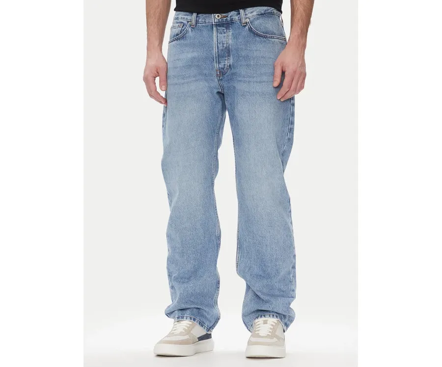 obrazek 1 Pepe Jeans Jeansy Penn PM207704 Niebieski Loose Fit