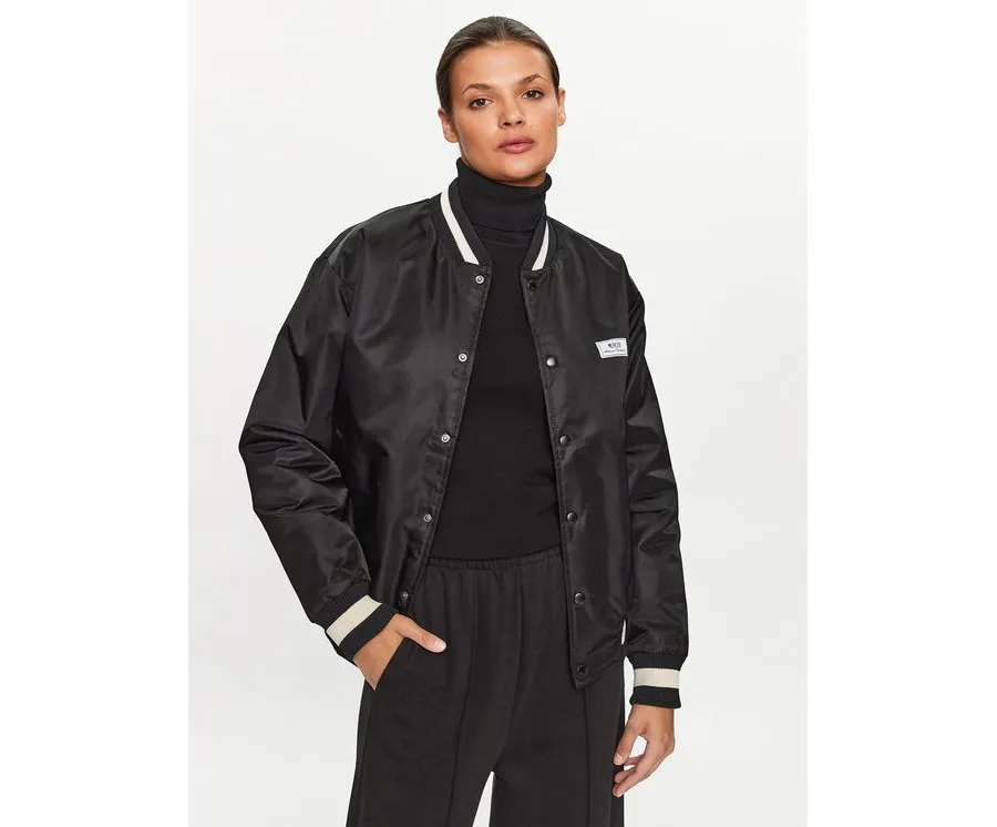 obrazek 1 Mercer Amsterdam Kurtka bomber Unisex Re-Varsity MEAP231010 Czarny Regular Fit