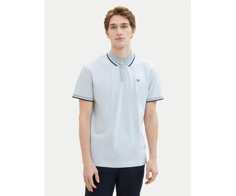 obrazek 1 Tom Tailor Polo 1040822 Błękitny Regular Fit