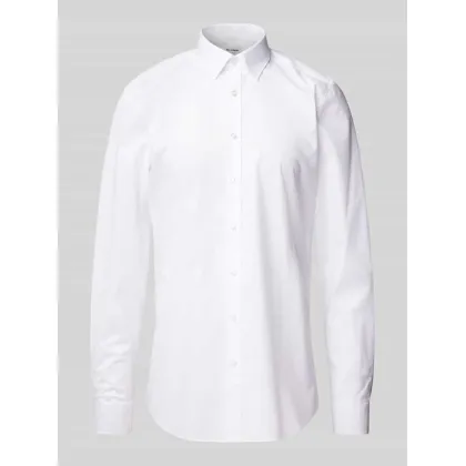 Zdjęcie Koszula biznesowa o kroju slim fit z popeliny z bardzo długim rękawem