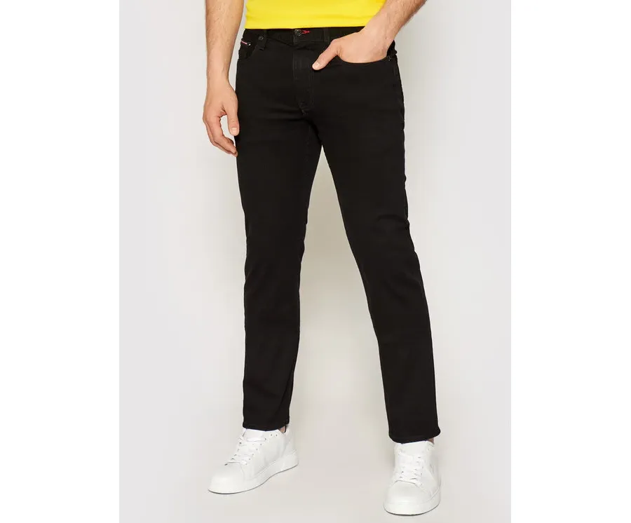 obrazek 1 Tommy Hilfiger Jeansy Denton MW0MW15595 Czarny Straight Fit