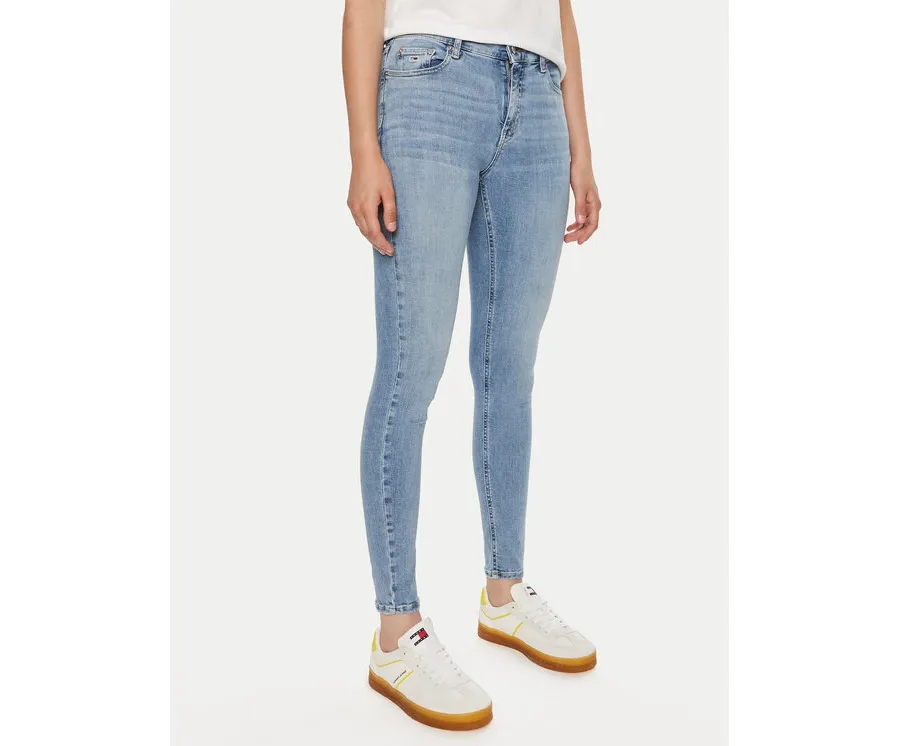 obrazek 1 Tommy Jeans Jeansy Nora DW0DW19256 Niebieski Skinny Fit