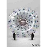 Picture A tasteful handmade plate made of Murano glass