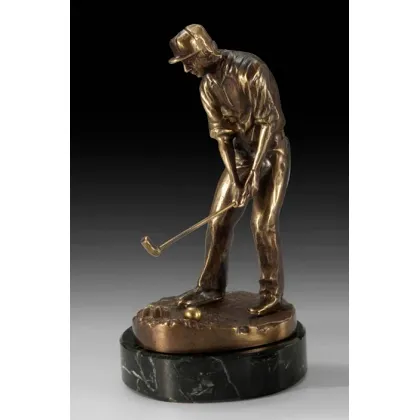 Zdjęcie Figura golfisty w stylu antycznym