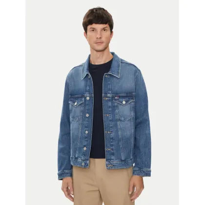 Zdjęcie Tommy Jeans Kurtka jeansowa Ryan DM0DM20196 Niebieski Regular Fit