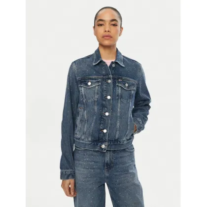 Zdjęcie Tommy Jeans Kurtka jeansowa Classic DW0DW19781 Niebieski Regular Fit