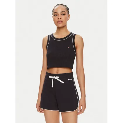 Zdjęcie Tommy Hilfiger Top UW0UW05232 Granatowy Slim Fit