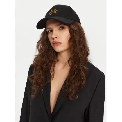 Zdjęcie KARL LAGERFELD Czapka z daszkiem A1W33065 Czarny