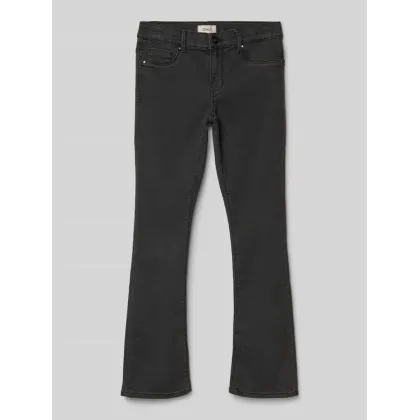 Zdjęcie Jeansy o kroju skinny fit z rozkloszowaną nogawką model ‘MILA-IRIS’