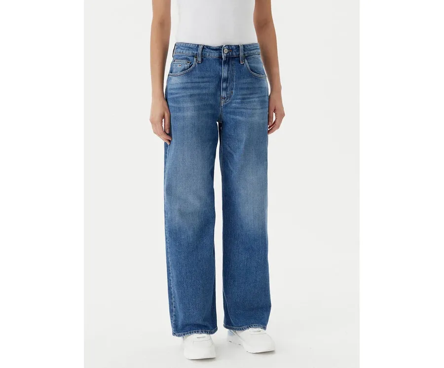 obrazek 1 Tommy Jeans Jeansy Mia DW0DW20062 Granatowy Relaxed Fit