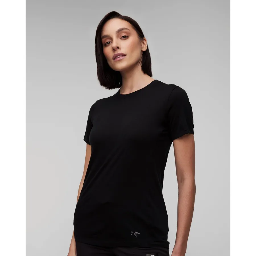 obrazek 1 Czarny T-shirt Damski Arcteryx Lana Mw Crew Ss W