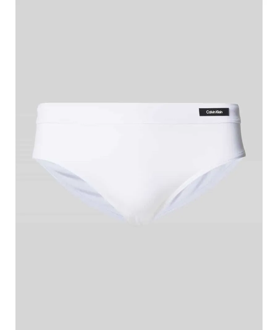 obrazek 1 Spodenki kąpielowe z naszywką z logo