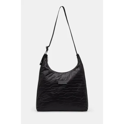 Zdjęcie MM6 Maison Margiela torebka Crunched Nylon Bag kolor czarny SB5ZH0017