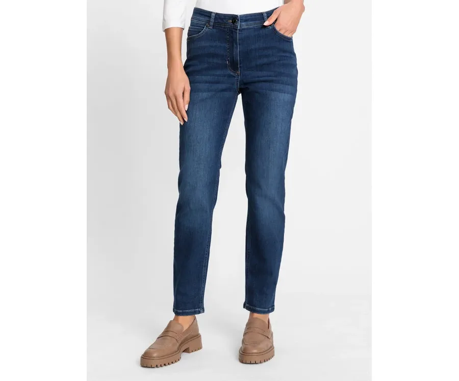 obrazek 1 Olsen Jeansy 14002108 Granatowy Regular Fit