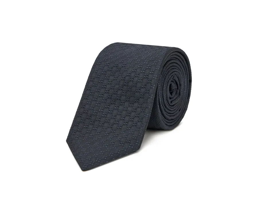 obrazek 1 HUGO Krawat Tie 50535370 Granatowy