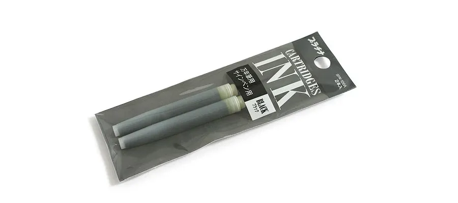 picture 1 Platinum Fountain Pen Refills Set of 2 - Black