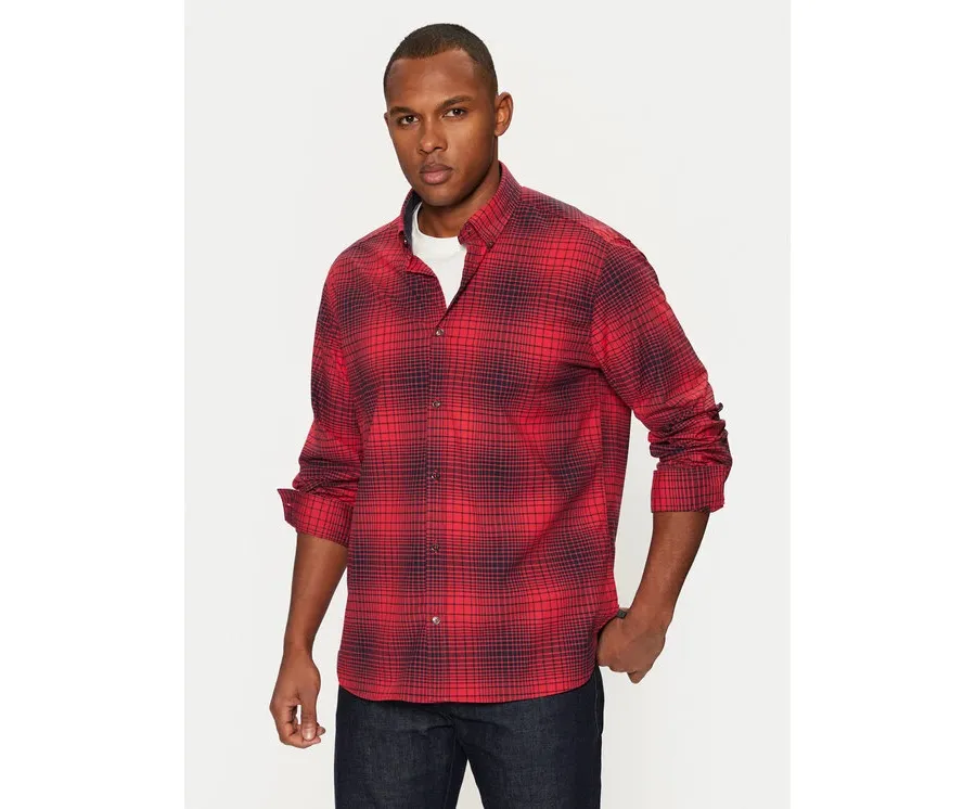 obrazek 1 s.Oliver Koszula 2152435 Czerwony Regular Fit