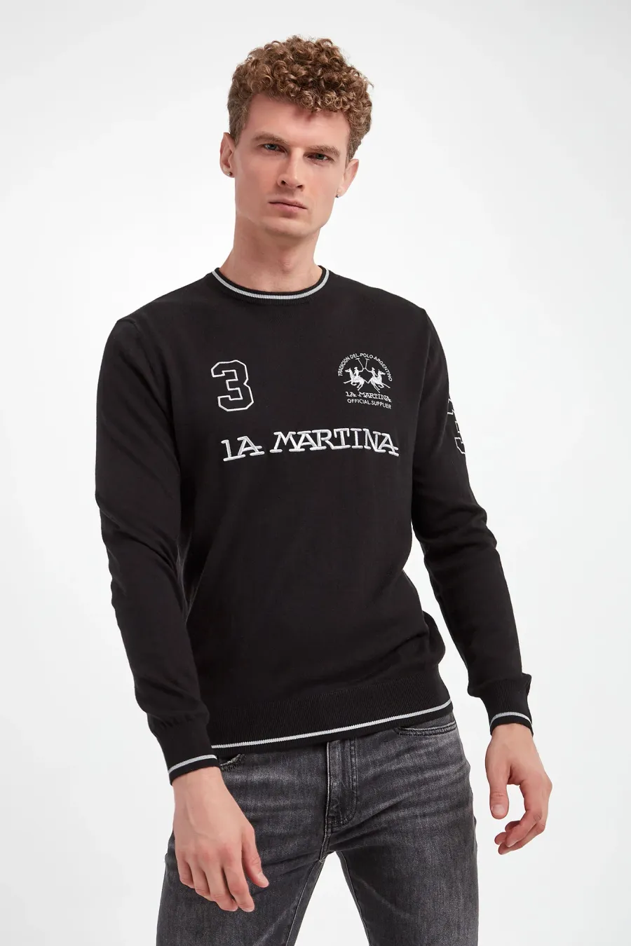 obrazek 1 Sweter męski z wełną LA MARTINA La Martina