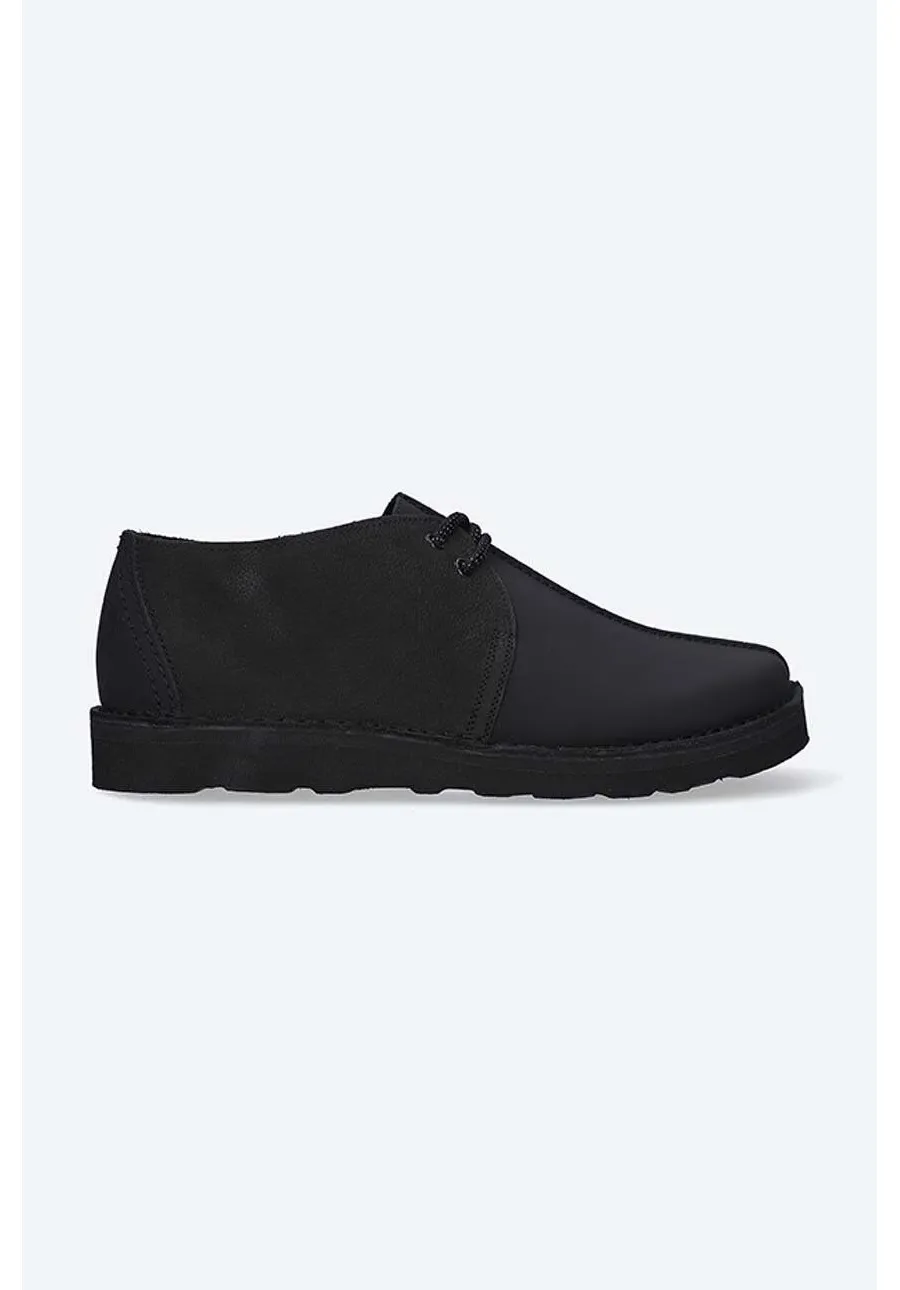 obrazek 1 Clarks Originals półbuty skórzane Trek Hiker kolor czarny 26163111