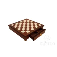 Picture Classic chess board made of 333OLP wood