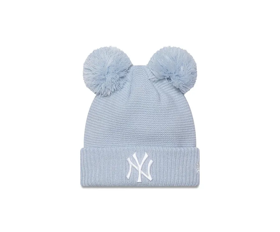 obrazek 1 New Era Czapka Double Pom Bea 60565276 Błękitny