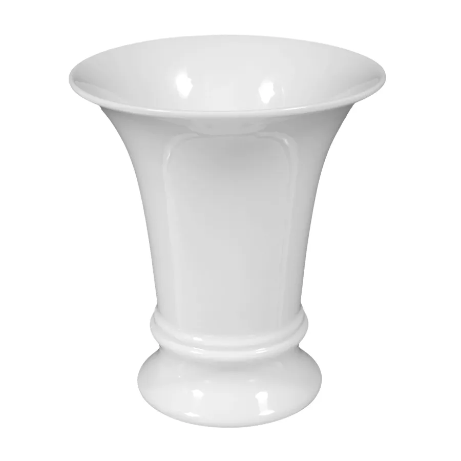 obrazek 1 Wyjątkowy 16-centymetrowy porcelanowy wazon o klasycznym kształcie - Tettau