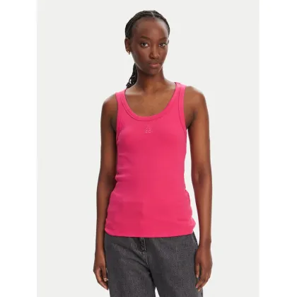 Zdjęcie HUGO Top Datamia 50514489 Różowy Slim Fit