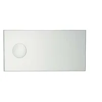 Picture Stylish rectangular mirror with a 3× magnifying mirror - Stilhaus