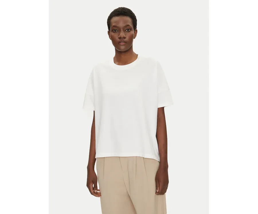 obrazek 1 Bomboogie T-Shirt TW7441TJOR5 Biały Relaxed Fit