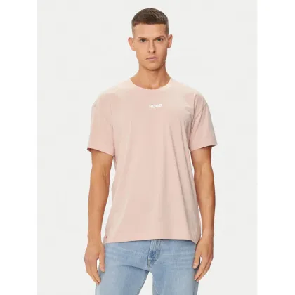 Zdjęcie Hugo T-Shirt Linked 50518646 Różowy Relaxed Fit HUGO