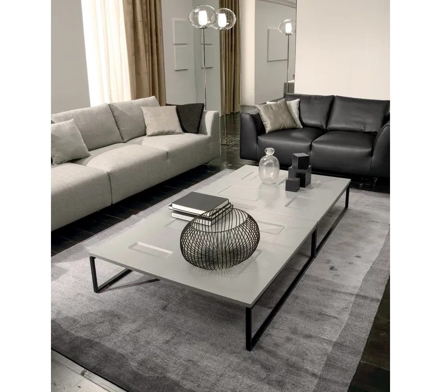 obrazek 1 Nowoczesny stolik kawowy do salonu - cm. 100 x 100 x h 27.5
