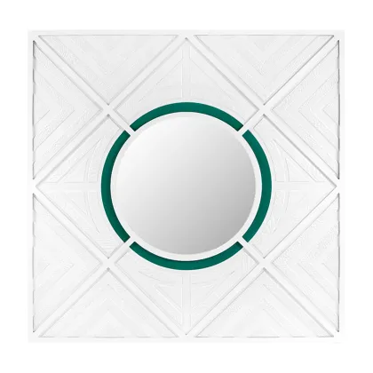 Zdjęcie Wyjątkowe lustro porcelanowe do stylowych wnętrz