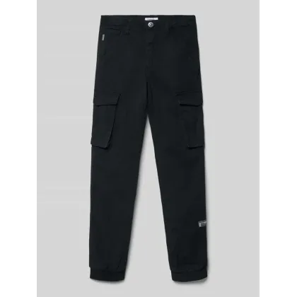 Zdjęcie NAME IT Spodnie materiałowe Bamgo 13151735 Czarny Regular Fit