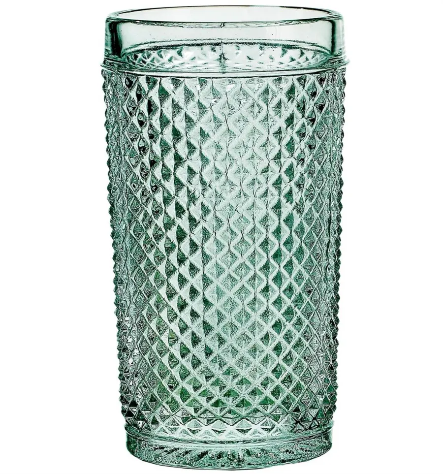 obrazek 1 Stylowy zestaw czterech szklanek do drinków highball w kolorze miętowej zieleni - Vista Alegre