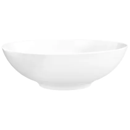 Zdjęcie Duża biała okrągła miska 30 cm w stylu nowoczesnym - Seltmann Weiden