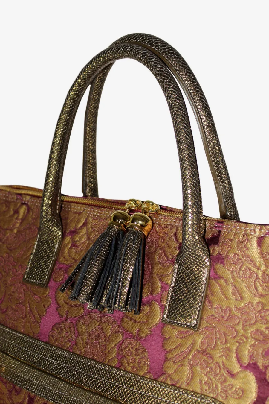 obrazek 3 Wyrafinowana ozdobna torebka ze skóry - Terrida