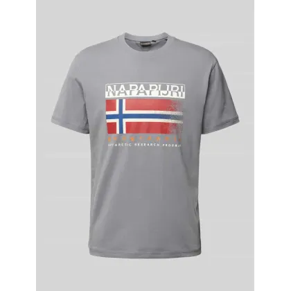 Zdjęcie T-shirt z nadrukiem z logo i napisem model ‘S-KREIS’
