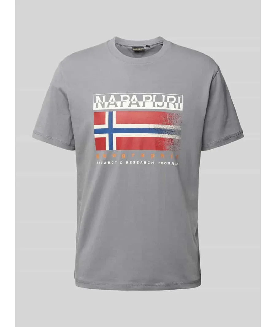 obrazek 1 T-shirt z nadrukiem z logo i napisem model ‘S-KREIS’