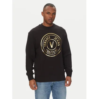 Zdjęcie Versace Jeans Couture Bluza 78GAIT01 Czarny Regular Fit