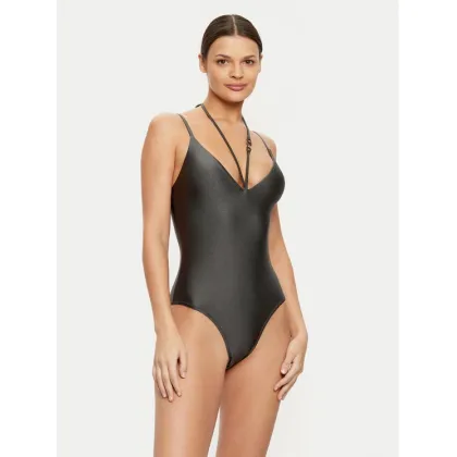 Zdjęcie KARL LAGERFELD Strój kąpielowy A1W46025 Szary Slim Fit