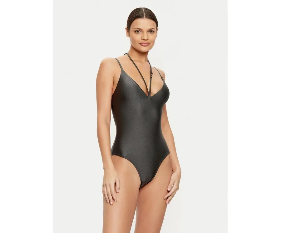 obrazek 1 KARL LAGERFELD Strój kąpielowy A1W46025 Szary Slim Fit